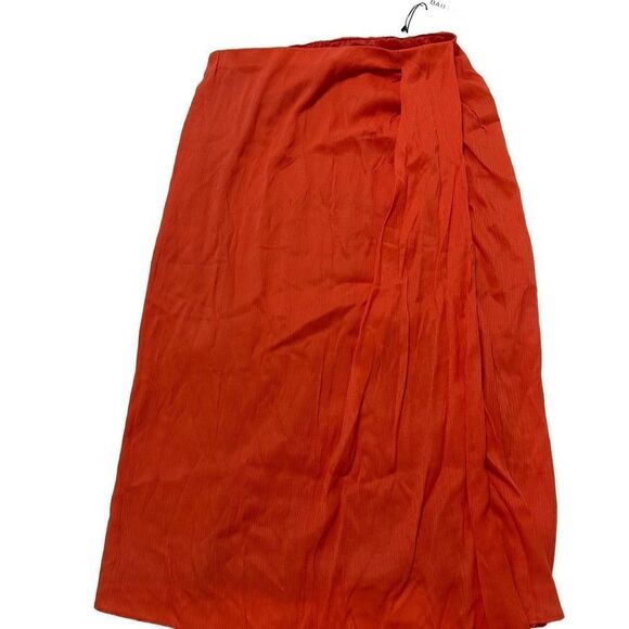 Bailey 44 Salmon Nessa Skirt Size Small In Orange - Picture 4 of 9